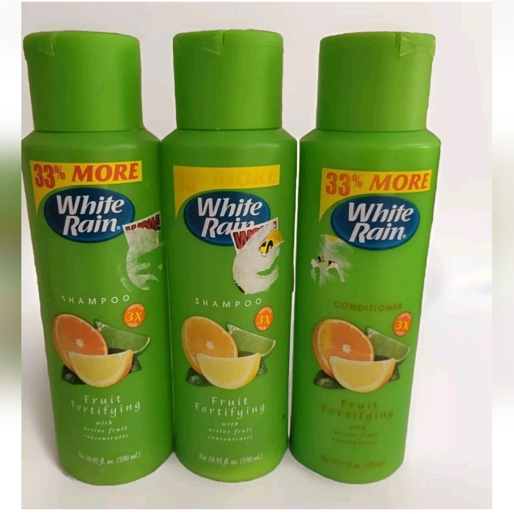 White Rain Original Fruit Fortifying Shampoo Conditioner 19.95 oz Discontinued